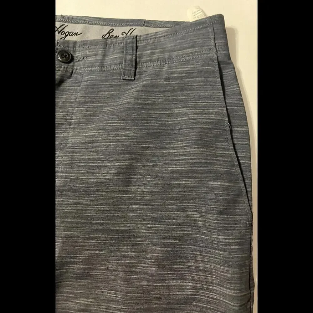 Ben Hogan Men’s Gray Golf Shorts Size 30 With 10 Inch Inseam - Picture 7 of 12